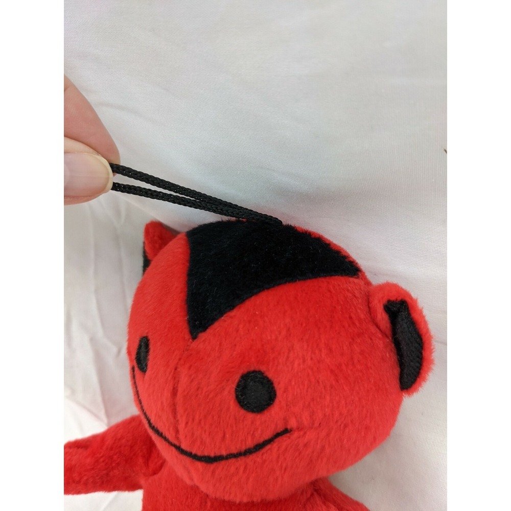 Red Devil Squeak Toy 8 Inch Top Pet Products Stuffed Animal Toy - Picture 2 of 5